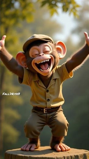 Monkey Ne Shuru Kiya Boxing Training 🙈🙈🥰 | Bandar Ka Jungle Gym #ai #shorts #fall7rise8