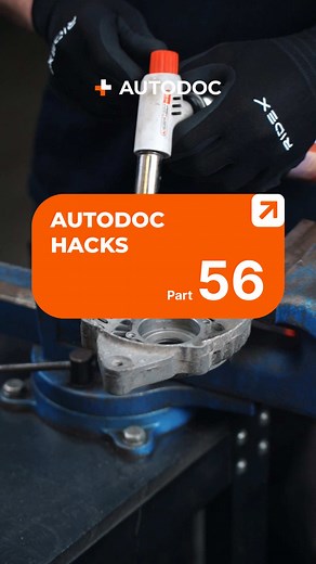 AUTODOC Hacks PART 56 How to install a bearing easier? ❄️ #bearinghack #carhacks #autorepair #hacks #howto