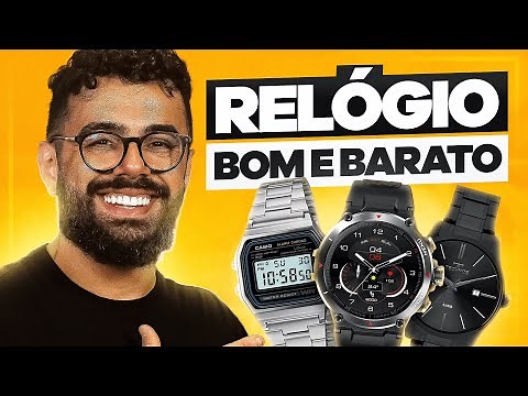 os 10 melhores RELÓGIOS MASCULINOS BOM E BARATO | MODA MASCULINA 2024