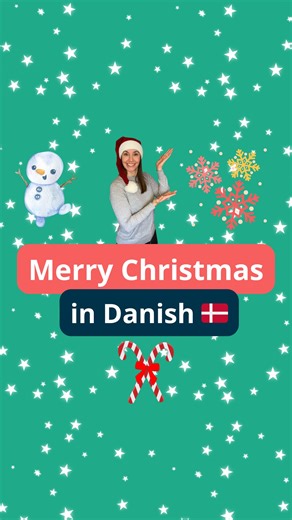 ✨Merry Christmas in Danish 🇩🇰 Rigtig glædelig jul til dig og dine! (Merry Christmas to you and yours) How do you say “Merry Christmas” in your language? Let me know in the comments! #dansk #merrychristmas #christmasindenmark #copenhagen #learndanish | Sigga Hansen / Lingua Danica