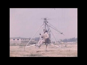 Early Hiller Hornet Flight Test