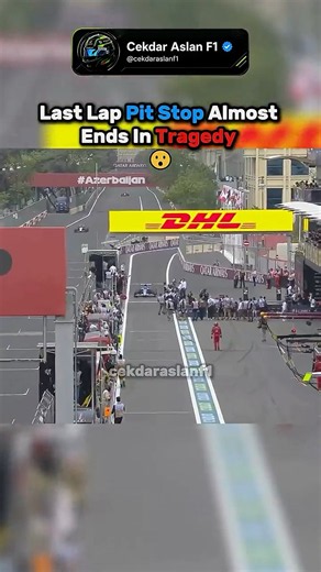 Ocon Dodging a Crowd In the Pit Lane 🤨