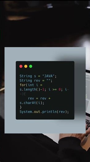 Reverse a String in Java without using reverse()
