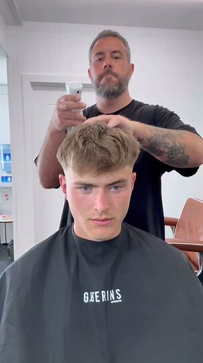 Styling tutorial with Water and fluffit volumising powder spray. Available now at fluffithair.com Finished with the @gammaplusuk x-hybrid hair dryer. Use code COACH10 for 10% off Gamma tools. #barbers #barbervideos #barbercoach #barberlove #fluffyhair #fluffit #texturedhair | the_barber_coach