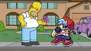 Jogo · FNF VS Homr v2 (FNF x The Simpsons) · Jogar Online Grátis