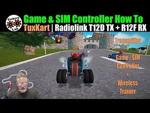 Game & SIM Controller How To | Radiolink T12D 12CH Transmitter + R12F Receiver