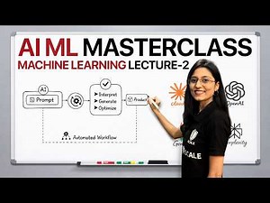 🚀 AI ML Masterclass | Machine Learning Lecture 10 | Linear Regression & Gradient Descent