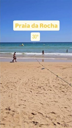 Praia da Rocha, Portugal 🇵🇹 30° ☀️😎