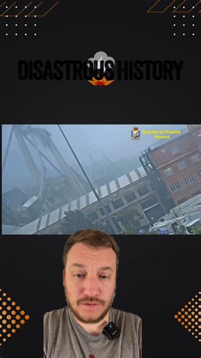 Whiteboard Disasters: Ponte Morandi Collapse #disastroushistory #collapse #disasters #history #Italy | Disastrous History