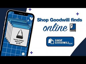 🛍️ You Can Shop Goodwill Online!