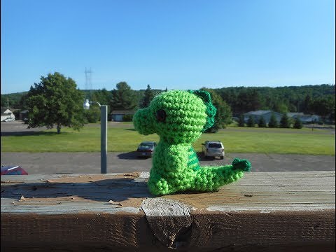 Amigurumi Crochet T-Rex Dinosaur Tutorial