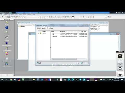 Leica Total Station Downloading to computer process
