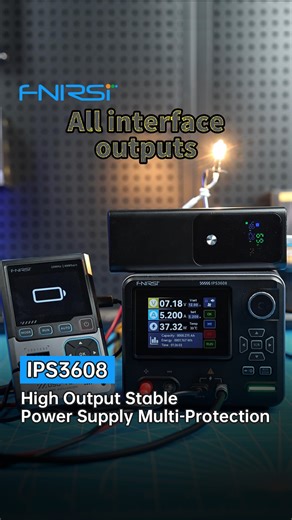 FNIRSI on Instagram: "FNIRSI IPS3608 DC Power Supply | High Output Stable Power Multi-Protection #fnirsi #dcpowersupply #ips3608 #diyelectronics Meet the FNIRSI IPS3608 DC Power Supply Variable – delivering 36V 8A / 285W with