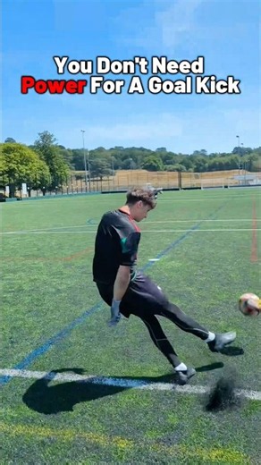 How To Goal Kick 💪 #gk #football #soccer #goalkeeper #footballshorts #foryou #goalkeepertips