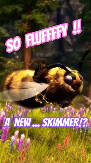 Fuzzy Bee Skimmer Skin | Guild Wars 2 (Short)