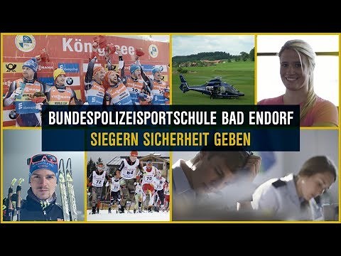 BUNDESPOLIZEI Spitzensport Bad Endorf - Siegern Sicherheit geben.