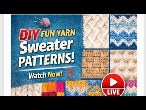 DIY Fun of Sweater's pattern ♥️