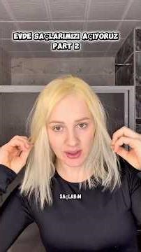 How to apply a gloss treatment to blonde hair; the video where I lightened my hair is in the prev...