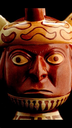 Huaco Retrato | Cultura Mochica Colección: Museo de Sitio Cao #fblifestyle | Arqueología Peruana