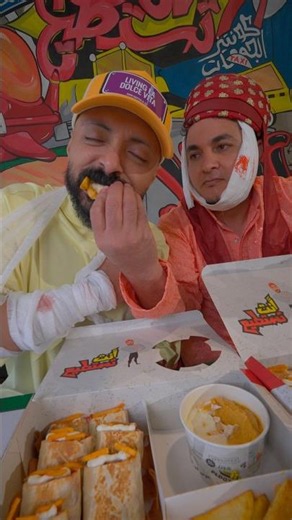 I made up with the Tandoori shawarma thief 😂 #YouCan