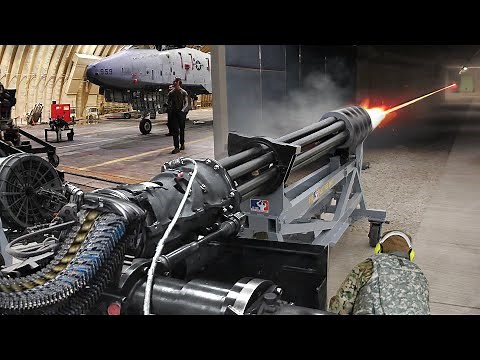 Testing the Extreme Limits of US A-10’s Scary GAU-8 30mm Cannon