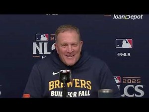 Brewers Manager Pat Murphy Congratulates Dodgers On World Series Berth, Shohei Ohtani's Performance!