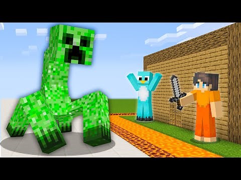 Mutant Creeper VS The Most Secure Minecraft House