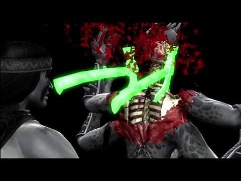 All Mortal Kombat 9 X-Ray Moves [MK9 2011] [DLC] [HD]