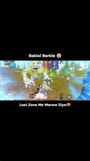 Barkle❎ Bklol✅ Pubg funny moment 😂 | #Short #comedy #bgmi