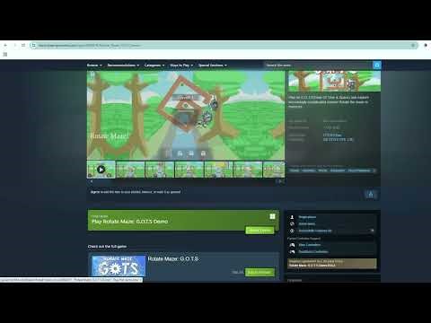 Rotate Maze Gots Steam Giveaway — 5 Keys Up for Grabs! 🔑