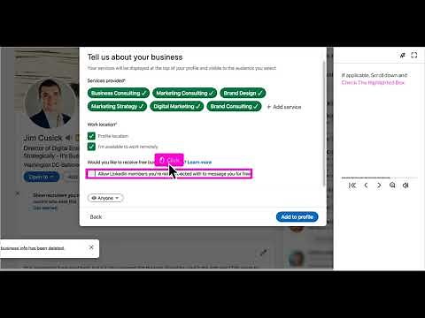How to Add Services to Your LinkedIn Profile