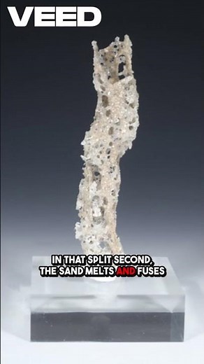 ⚡🌪️ Petrified Lightning: How Sand Turns Into Glass! 🔥🧪
