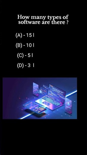 How many types of Computer software ? #computer