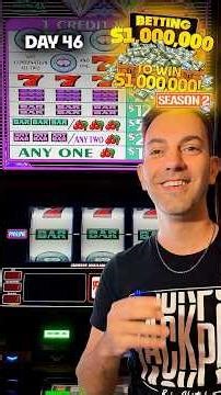Day 46 🍒 WE’RE DOING $5000 PER SPIN!! | Betting $1 Million to Win $1 Million Season 2