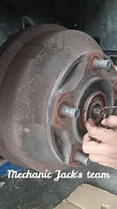 Drum Brake Basic Service & Adjust Brake Shoes #mechanic #mechanicjack #brakes #adjust #brakeshoes | Mechanic Jack's team