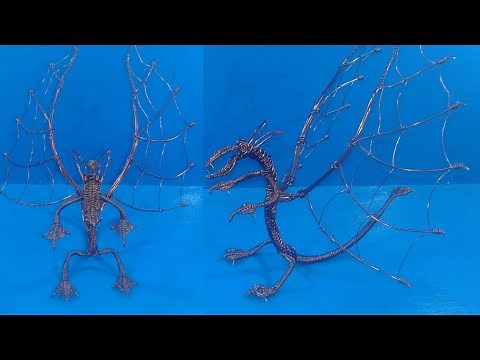 Wire dragon tutorial made by chef pawankumar