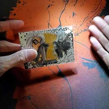 How to properly slide a card into a penny sleeve without chipping it.