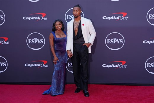 Jonathan Owens' Wife Simone Biles Hits Back at Donald Trump's Viral Obamas AI Clip | College Sports Network