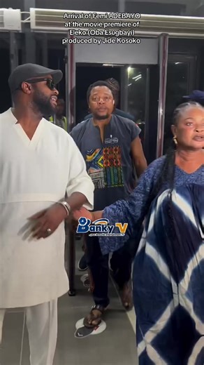 The story of a king,the people, and a legacy that shaped Lagos comes alive on the big screen in Eleko (Oba Esugbayi), produced by Nollywood legend @princejidekosoko 📍 Premiere at Genesis Cinemas Lekki #bankytvcoverage