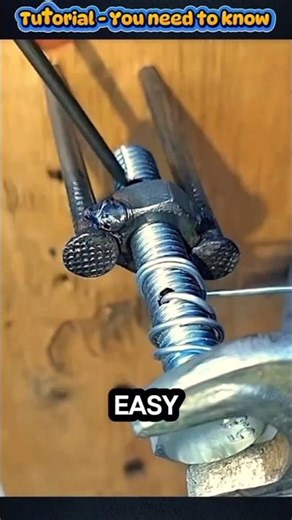 Simple Wire Puller Tool! ⚙️ #shortvideo #fypシ #funny