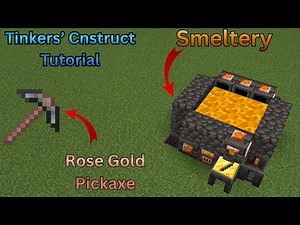 Mods tutorials #1 Tinkers' Construct #mods #minecraft #curseforge #tinkersconstruct #tutorial