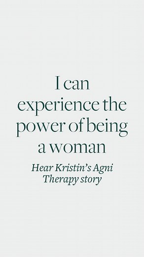 Kristin struggled with fluctuating digestion, insomnia, anxiety, and painful cycles for nearly 10 years. The transformation she experienced is almost hard to believe. Two months after beginning Agni Therapy, everything shifted. She suddenly had stable digestion, regular cycles, mental clarity, and freedom in her body and mind. Watch this video if you need hope that healing is possible. If life with ease something you aspire to: 📣 Agni Therapy doors open in 2 days (Nov 7). To learn more, visit t