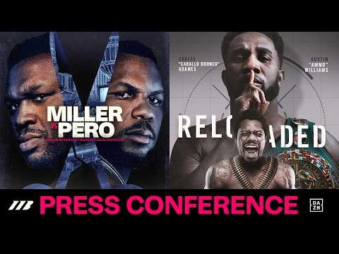 Adames Vs Williams & Miller Vs Pero | Press Conferences *LIVE* | Matchroom Boxing