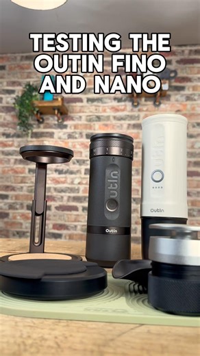 Testing The OutIn Fino And Nano #coffee #espresso #shorts
