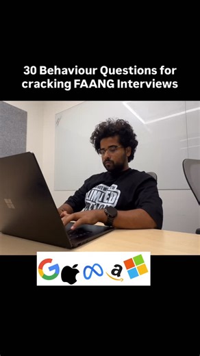 Tarun Khandagare | Tech | Career Guidance | Job | Follow @me_tarun.khandagare and 💬 Comment “FAANG” to get the full Q&A list instantly! The only specific Interview Guide you need for 2026... | Instagram