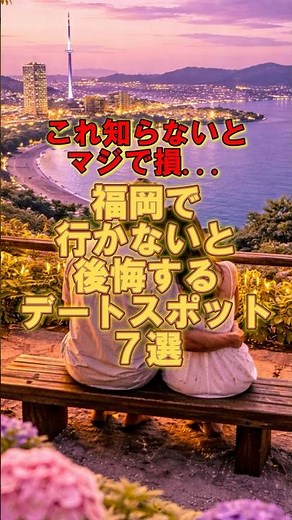 これ知らないとマジで損…福岡で行かないと後悔するデートスポット7選！#旅行 #旅行vlog