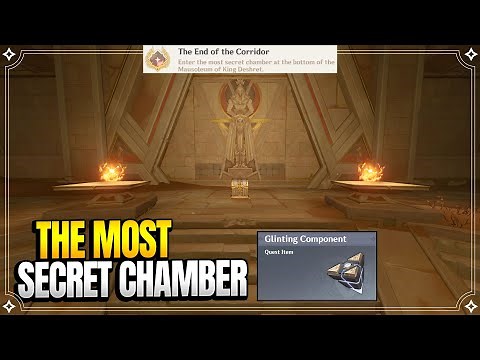 The Most Secret Chamber in the Desert | ALL 5 Glinting Component Locations |【Genshin Impact】