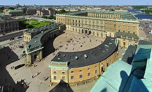 Royal Palace in Stockholm, Sweden
