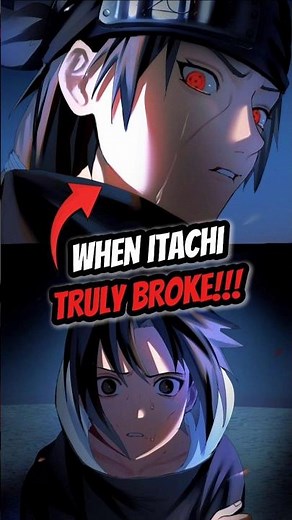 How Many Times Did Itachi Cry?