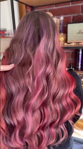 This Sunset Balayage is our dream festival hair 🤩💗